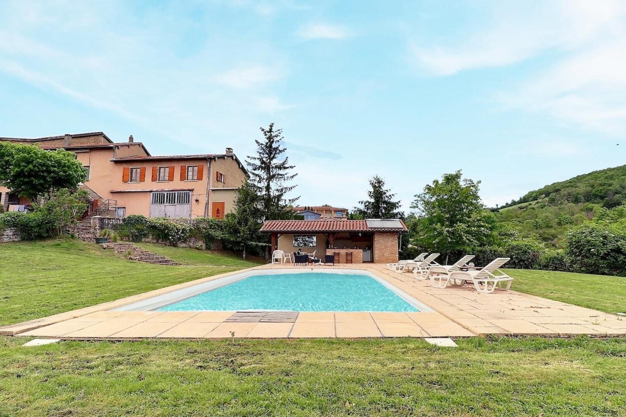 Saint-Fortunat - Authentic Home With Pool - Saint-Didier-Au-Mont-D'Or Exteriér fotografie
