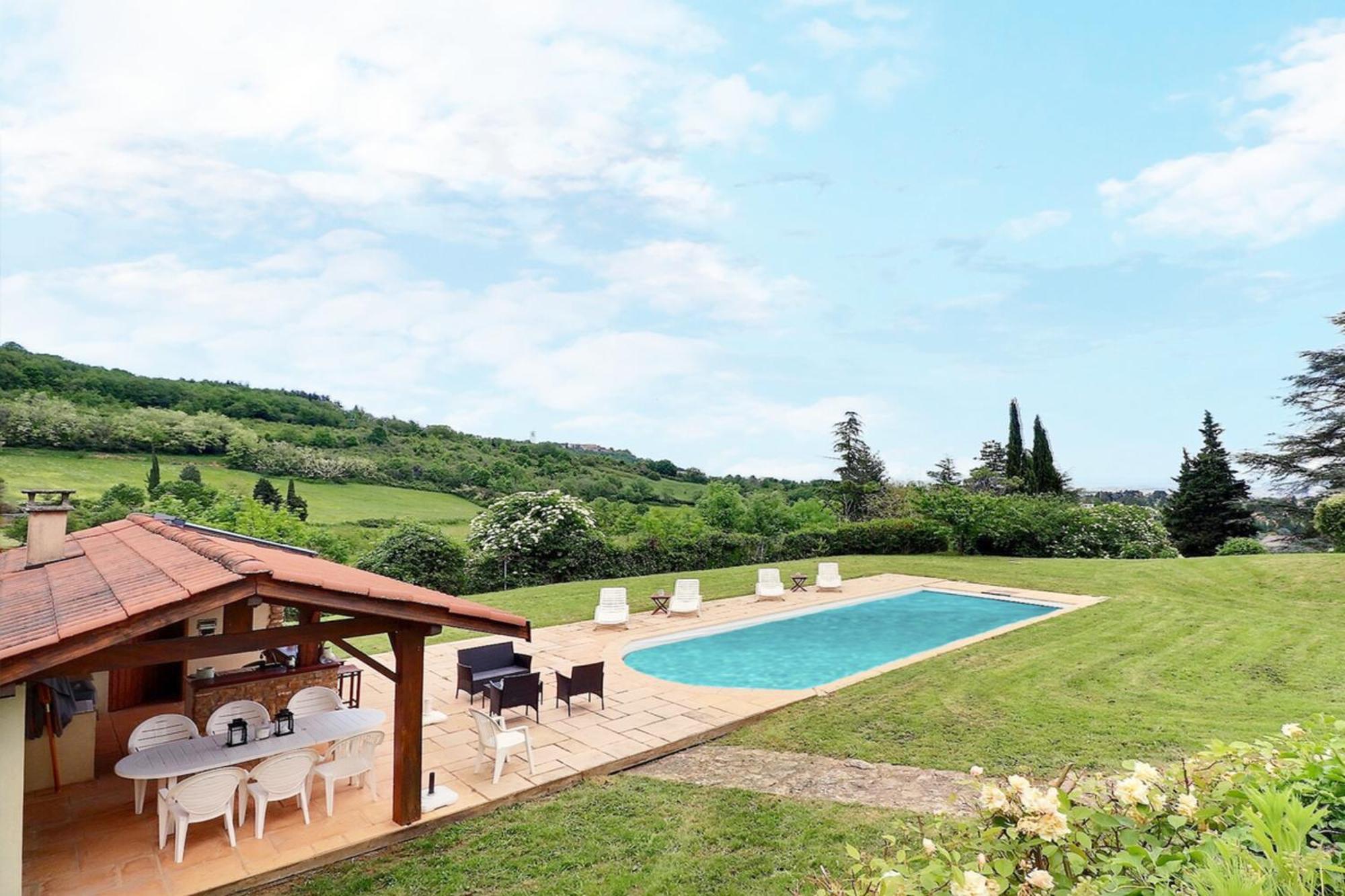 Saint-Fortunat - Authentic Home With Pool - Saint-Didier-Au-Mont-D'Or Exteriér fotografie